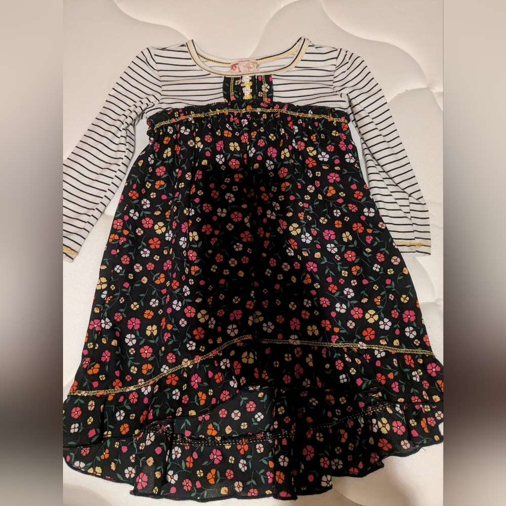 Pink Vanilla Hi-Lo Floral Dress